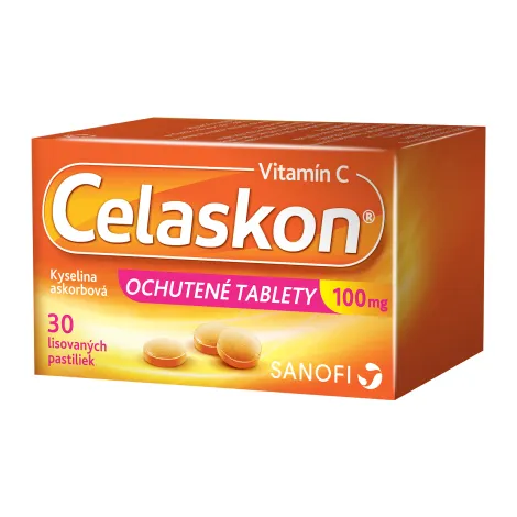 Celaskon 100 mg OCHUTENÉ TABLETY 30 ks