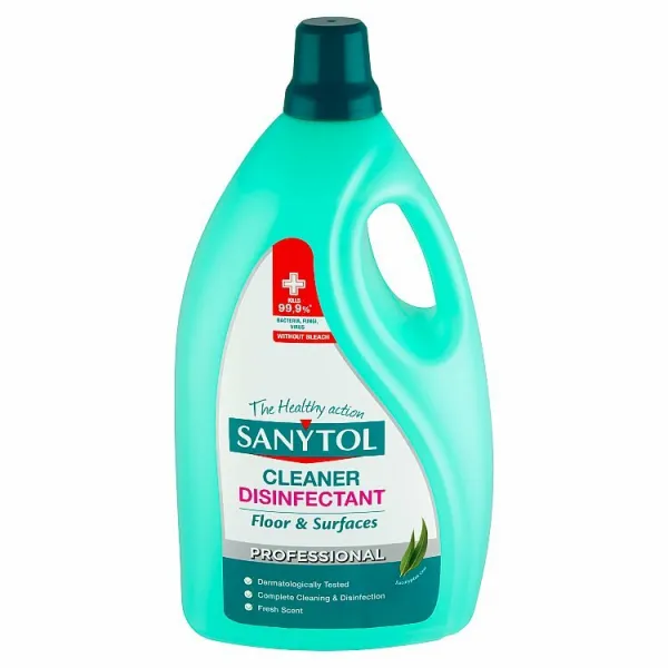 Sanytol Professional Dezinfekcia čistič podlahy & plochy eukalyptus 5 l