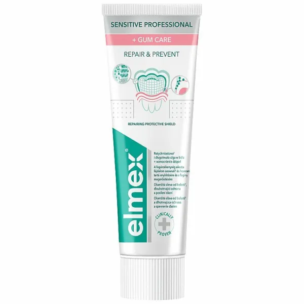 Elmex Sensitive Professional Repair Prevent zubná pasta 75 ml