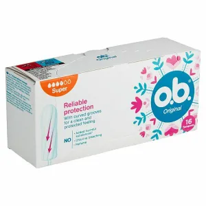 OB Original Super tampóny 16 ks