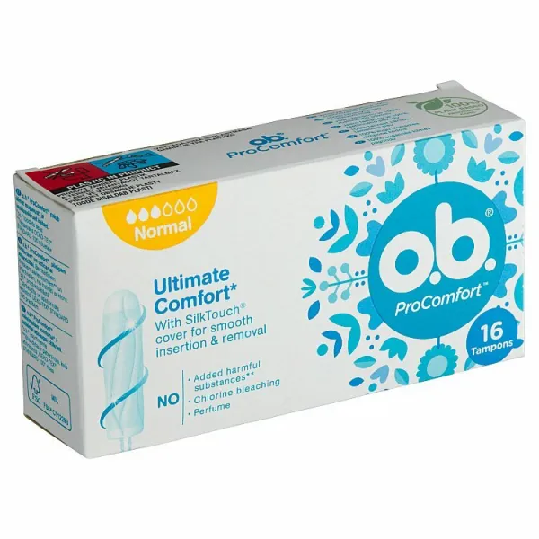 OB ProComfort Normal tampóny 16 ks