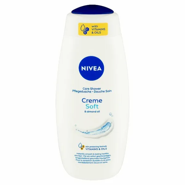 Nivea Creme Soft ošetrujúci sprchovací gél 500 ml