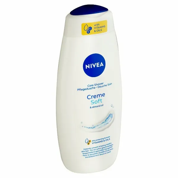 Nivea Creme Soft ošetrujúci sprchovací gél 500 ml