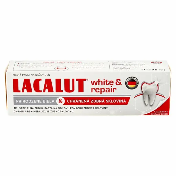 Zubná pasta Lacalut White Repair 75 ml