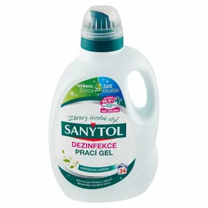 Sanytol Dezinfekcia prací gél s vôňou kvetinovej sviežosti 34 praní 1,70 l