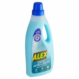 ALEX Čistič extra lesk 2v1 na dlažbu, lino s vôňou citrónu 750 ml