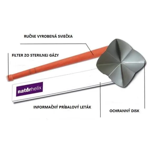 NaturheliX® Ušné sviečky EUKALYPTUS (set6)