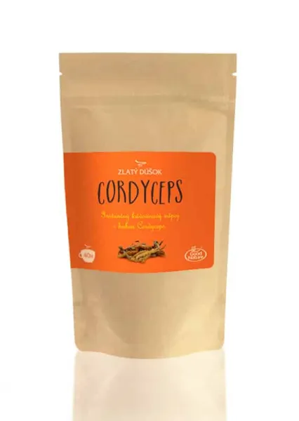Zlatý dúšok, kávovinový nápoj s hubou CORDYCEPS, 100 g