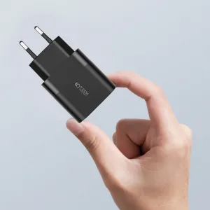 Tech-Protect C30W 2-Port Charger PD30W/QC3.0 - Black