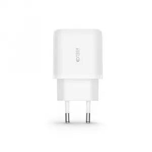 Tech-Protect C20W 2-Port Charger PD20W/QC3.0 - White