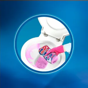 Bref Power Aktiv Gél WC čistič s efektom osviežovača vzduchu - flower 700 ml