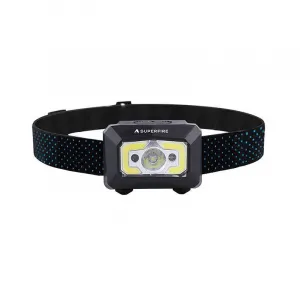 Superfire X30 LED čelovka s bezkontaktným spínačom 500lm, čierna (X30)