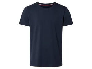 Livergy® Pánske bavlnené tričko (Xxl (60/62), námornícka modrá)