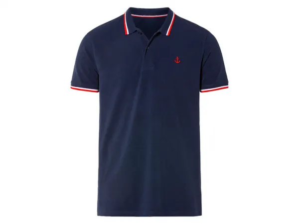 Livergy® Pánske polotričko „Slim Fit“ (Xxl (60/62), námornícka modrá)