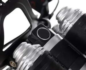 MG T6 čelovka 5x LED, čierna