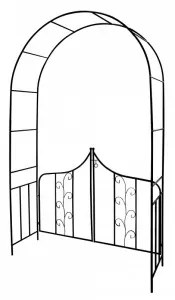 JAKS Záhradná pergola s bránkou 138 x 40 x 240 cm