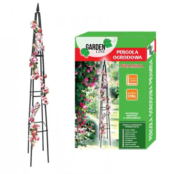 Záhradná pergola pyramída 31 X 31 X 200 cm | jaks