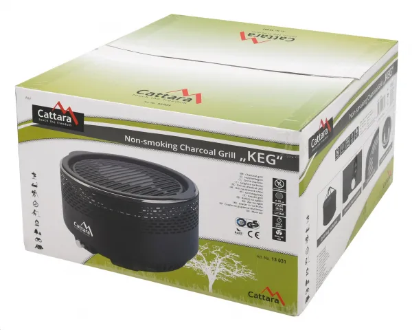 Gril Cattara KEG stolný