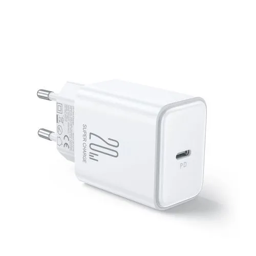 Joyroom Travel Charger Type-C, PD 20W without cable, biela (JR-TCF06)