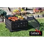 Ohnisko Cattara SQUARE copper patina s poklopom