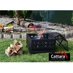 Ohnisko Cattara SQUARE copper patina s poklopom