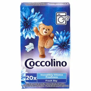 Coccolino Fresh Sky vonné obrúsky do sušičky 20 ks