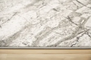 Spoltex koberce Liberec Behúň na mieru Marble 19 sivý - šíre 100 cm