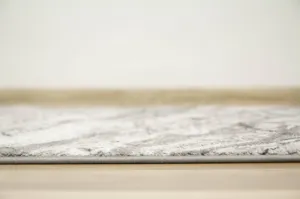 Spoltex koberce Liberec Behúň na mieru Marble 19 sivý - šíre 100 cm