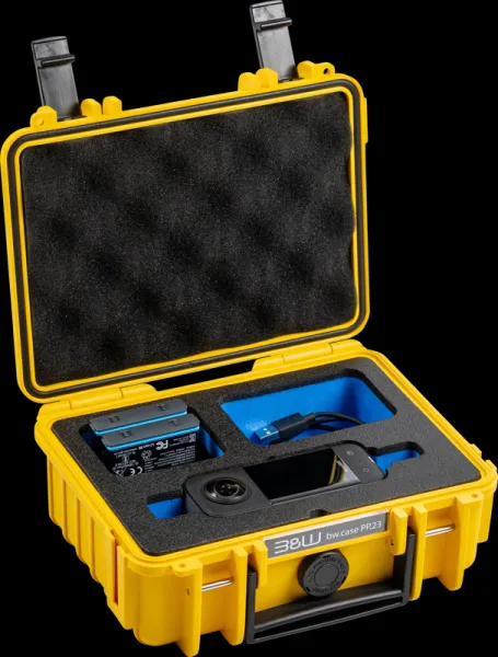 BW Outdoor Cases Type 500 for Insta360 X3, yellow