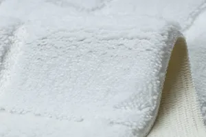 Sada kúpeľňových koberčekov SUPREME LINES línie, biela