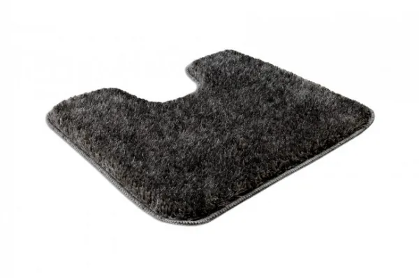 Sada kúpeľňových koberčekov SYNERGY glamour / lurex, sivá