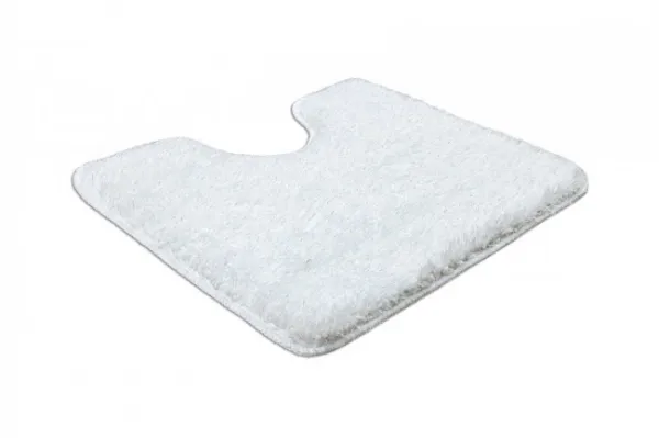 Sada kúpeľňových koberčekov SYNERGY glamour / lurex, biela