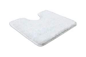 Sada kúpeľňových koberčekov SYNERGY glamour / lurex, biela