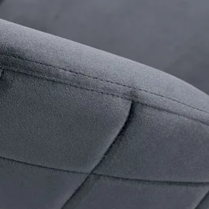 Kreslo Fargo Velvet v grafitovej farbe