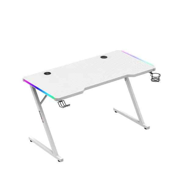 Herný stôl HUZARO HERO 2.5 RGB White