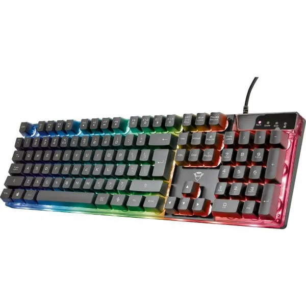 TRUST herní klávesnice GXT 835 Azor Illuminated Gaming Keyboard CZ/SK