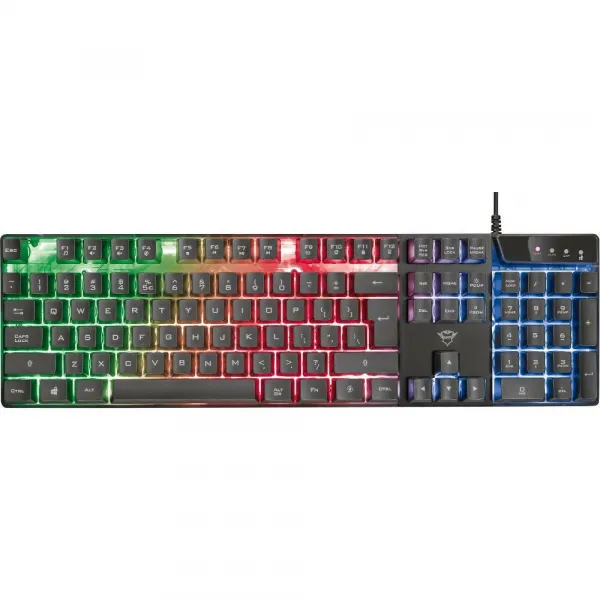 TRUST herní klávesnice GXT 835 Azor Illuminated Gaming Keyboard CZ/SK