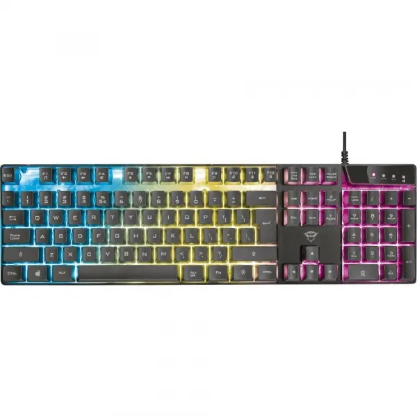 TRUST herní klávesnice GXT 835 Azor Illuminated Gaming Keyboard CZ/SK