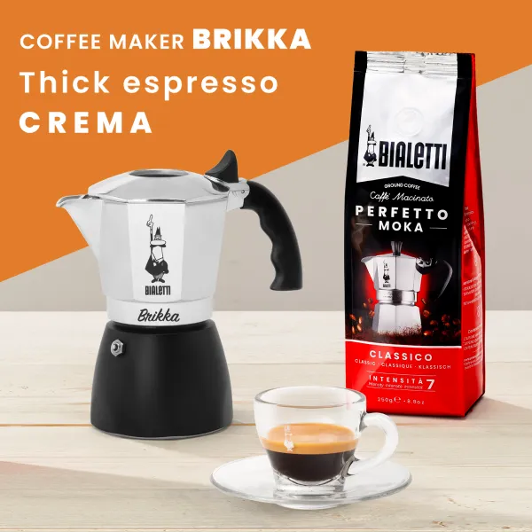 Bialetti Brikka 4 porce