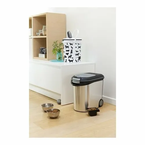Curver Kontajner na krmivo, strieborná, 35 l