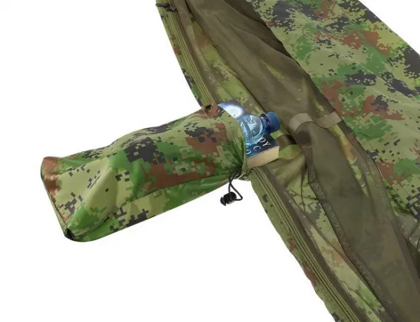 Hojdacia turistická xxl sieť 140x260cm army | jaks