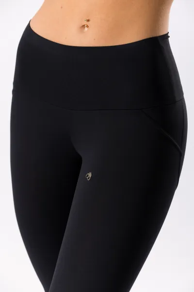 GoldBee Legíny Push-Up Black Velikost: M