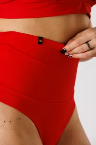 GoldBee Sťahovacie Plavky Spodný Diel Red Velikost: S