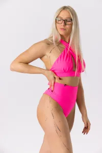 GoldBee Sťahovacie Plavky Spodný Diel Neon Pink Velikost: M
