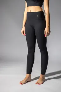 GoldBee Legíny B3 Zateplené Black Velikost: L