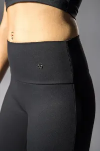 GoldBee Legíny B3 Zateplené Black Velikost: L