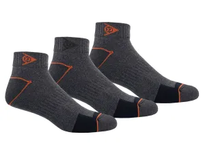 Dunlop Pánske pracovné ponožky, 3 páry (39/42, sivá)