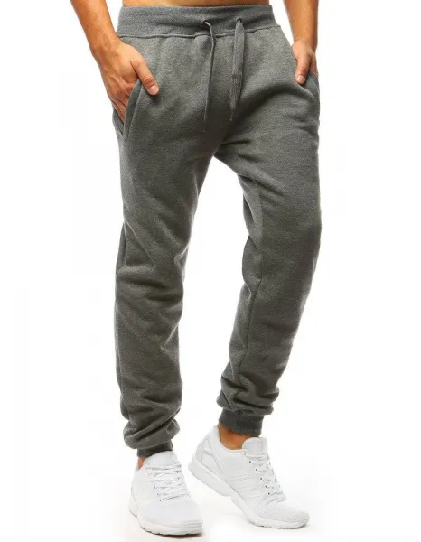 Trendy pánske tepláky antracitové