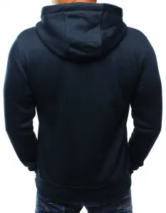Originálna mikina s kapucňou pre pánov granátová