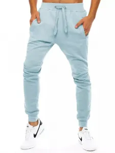 Pánske trendy tepláky svetlo-modré